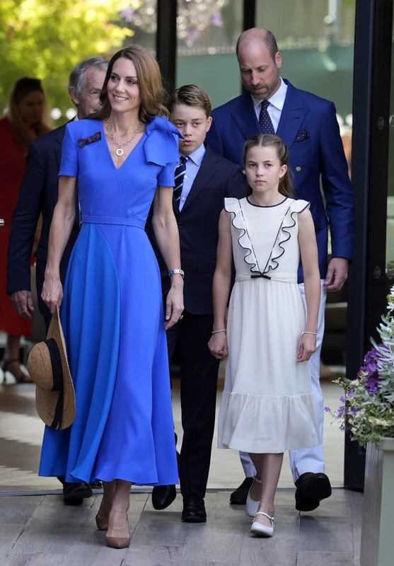 Kate Middleton, Prințul William, George și Charlotte