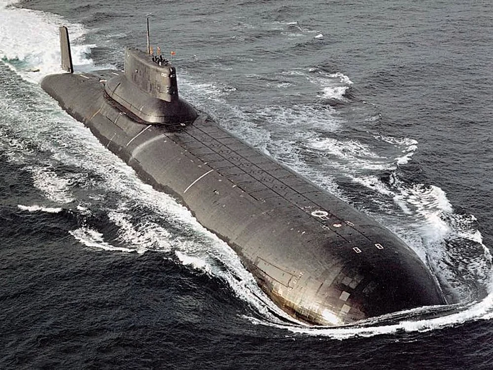 Submarin din clasa Typhoon FOTO Wikipedia