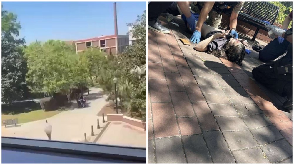 Atac armat la Universitatea de Stat din Florida: imagini dramatice cu studenți ascunși în sălile de curs