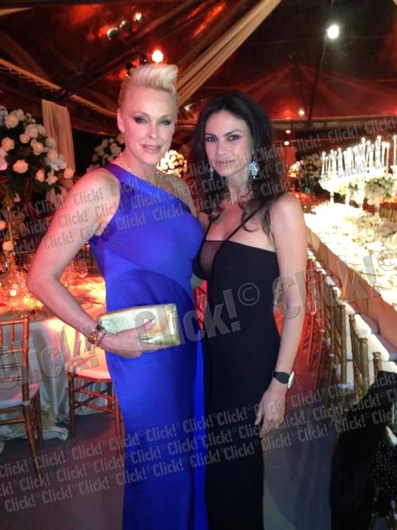 Ramona Bădescu la nunta Valeriei Marini
