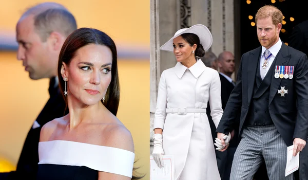 Prințul Harry și Meghan Markle, Prințul William și Kate Middleton  foto   Getty jpg