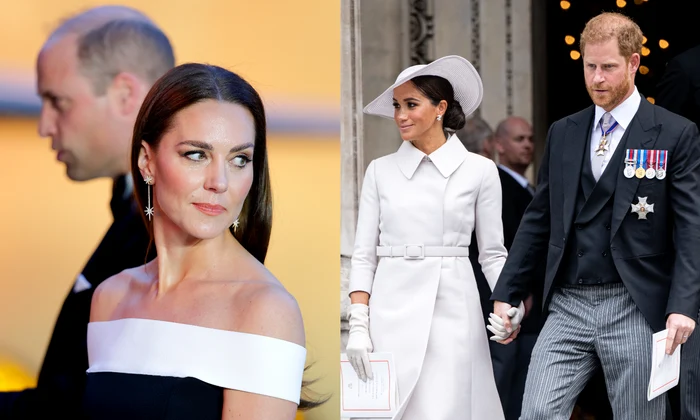 Prințul Harry și Meghan Markle, Prințul William și Kate Middleton  foto   Getty jpg