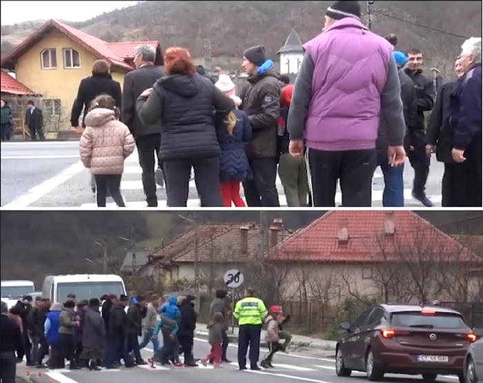 Localnicii au protestat două zile în stradă din cauza numărului mare de accidente rutiere mortale