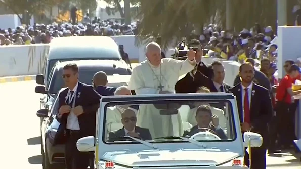 Papa Francisc, vizită istorică în Emiratele Arabe Unite / VIDEO jpeg