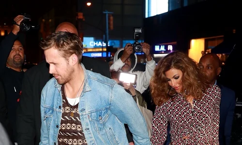 Ryan Gosling and Eva Mendes arrive at TAO after the season premiere of SNL jpeg