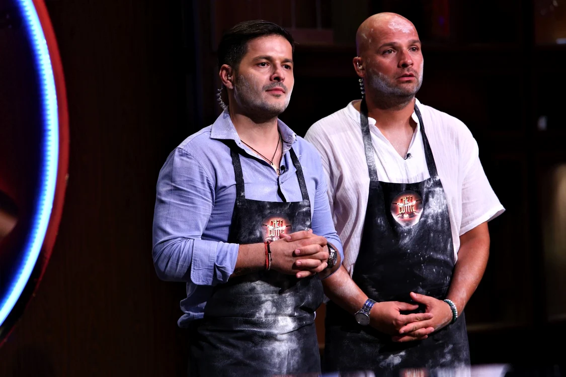 Liviua Vârciu și Andrei Ștefănescu la Chefi la Cuțite