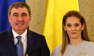 Gheorghe Hagi si Marilena Hagi, la Palatul Cotroceni, foto Facebook jpg