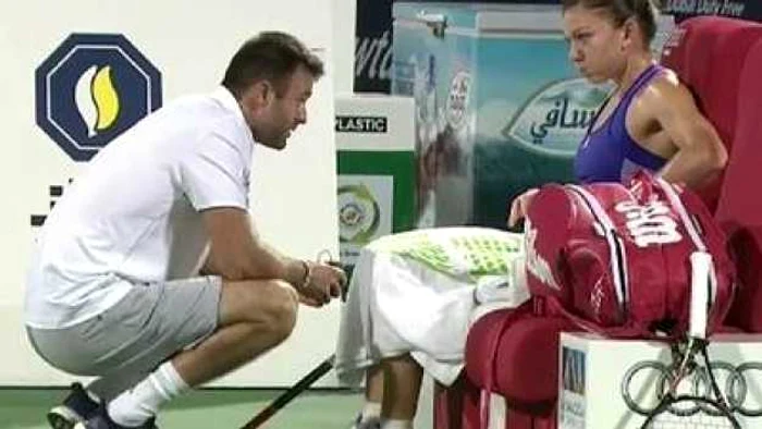 Victor Ioniţă a certat-o pe Simona Halep