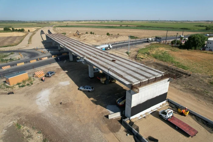 Centura Timişoara - Sud, la 54,5 la sută FOTO DRDP Timişoara