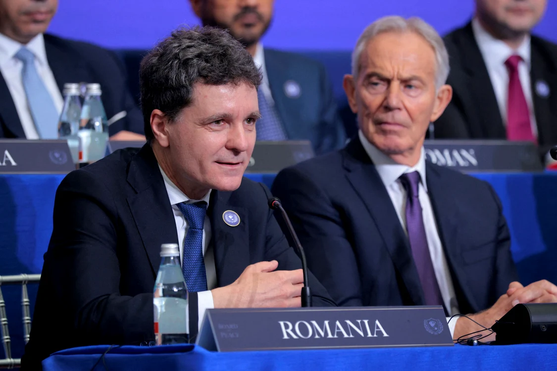 Președintele Nicușor Dan participă la Consiliul pentru Pace  FOTO AFP