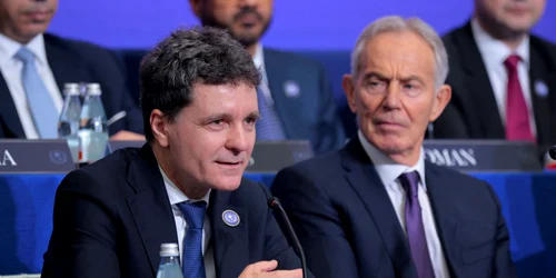 Nicușor Dan la Consiliul pentru Pace FOTO AFP