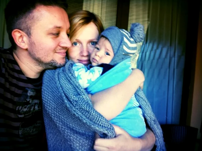 Florin, Sasha şi mămica Ioana