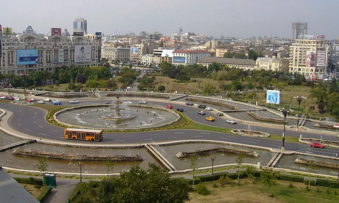 Cum arăta Piața Unirii din București la începutul secolului XX jpeg