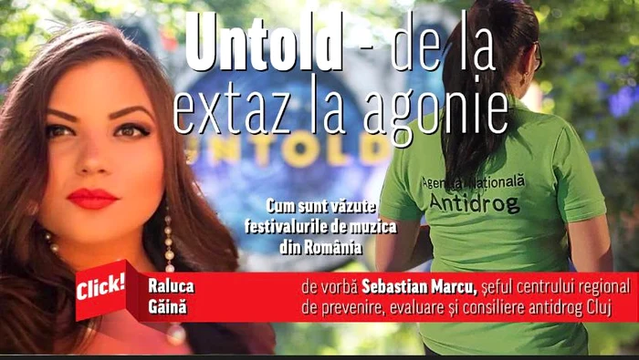 Agenția Natională Antidrog, la festivalul Untold