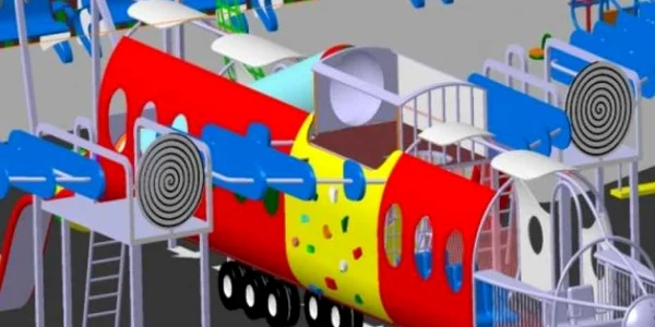 Parcul va avea forma unui avion. FOTObzb.ro