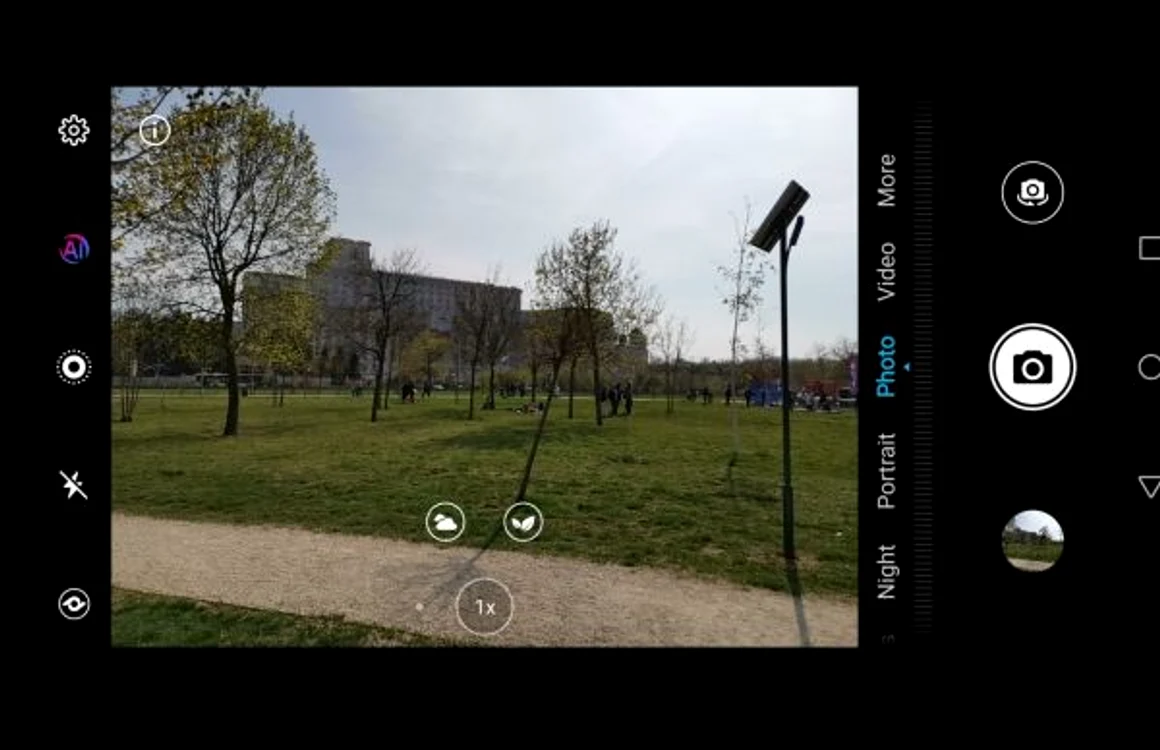 meniu camera honor view 20