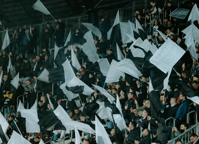 Suporteri ai echipei „U” Cluj Foto: FC Universitatea Cluj/Facebook