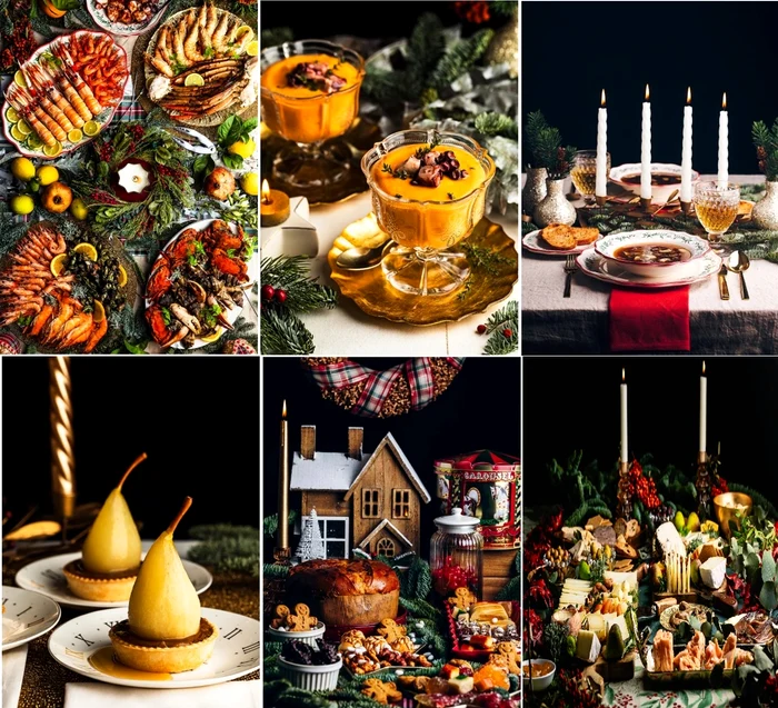 Rețete diverse pentru Cina de revelion din gastronomia internațională Colaj Sursă elcorteingles es