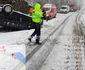 Accident pe Valea Lotrului în Malaia Vâlcea pe DN7A Sursă ISU Vâlcea jpeg
