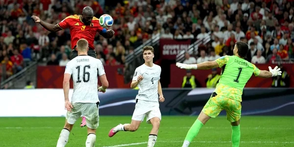 Lukaku marcheaza pentru Belgia jpg