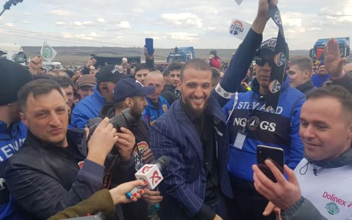 Ştefan Mandachi, iniţiatorul campaniei "România vrea autostrăzi!". FOTO: Oana Şlemco