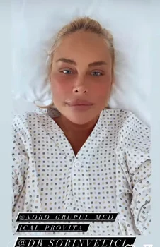 Vica Blochina a suferit o intervenție chirurgicală la stomac / Sursa: Instagram 