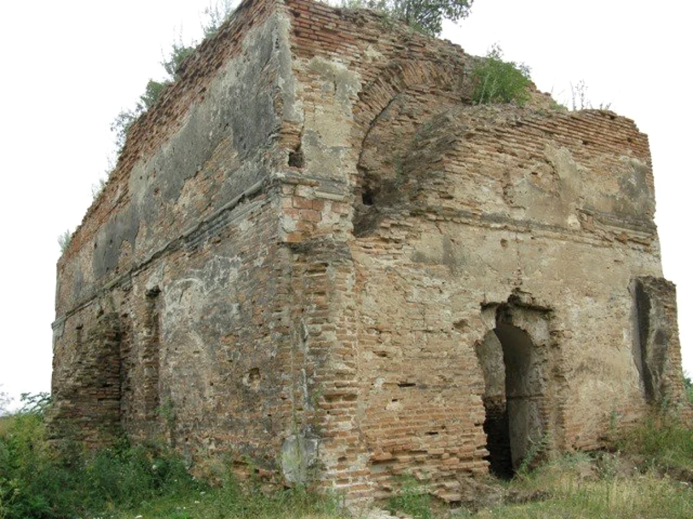 Ruinele bisericii Cazaclii FOTO: Ștefan Borcea