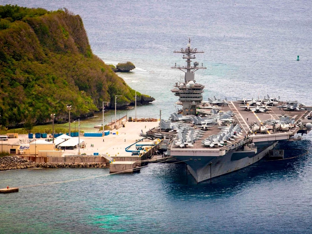 Foto: Conform presei chineze, Pentagonul plănuieşte să extindă bazele militare din Guam şi Australia pentru a se confrunta cu China.