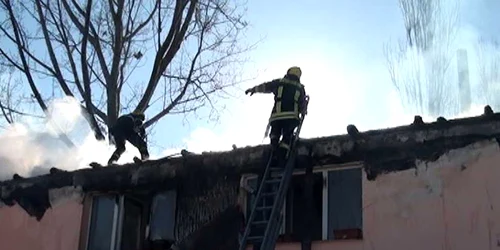 Pompierii au reusit sa stingă incendiul