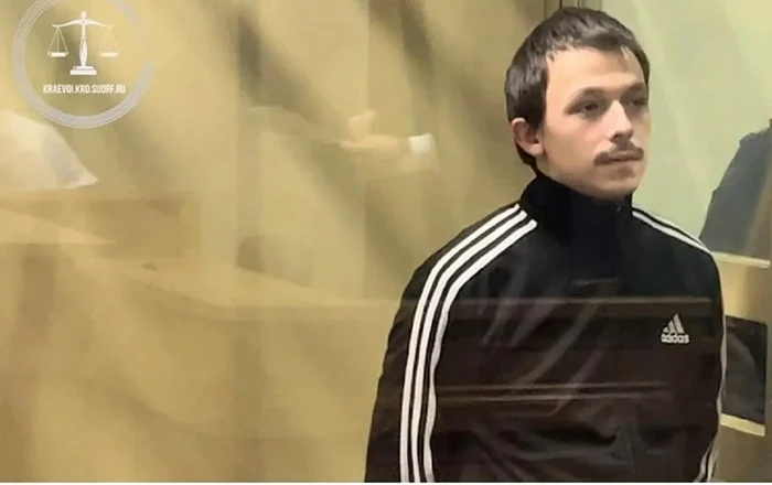 Adrian-David Kerciu, la tribunalul din Krasnodar/FOTO:kubnews.ru.