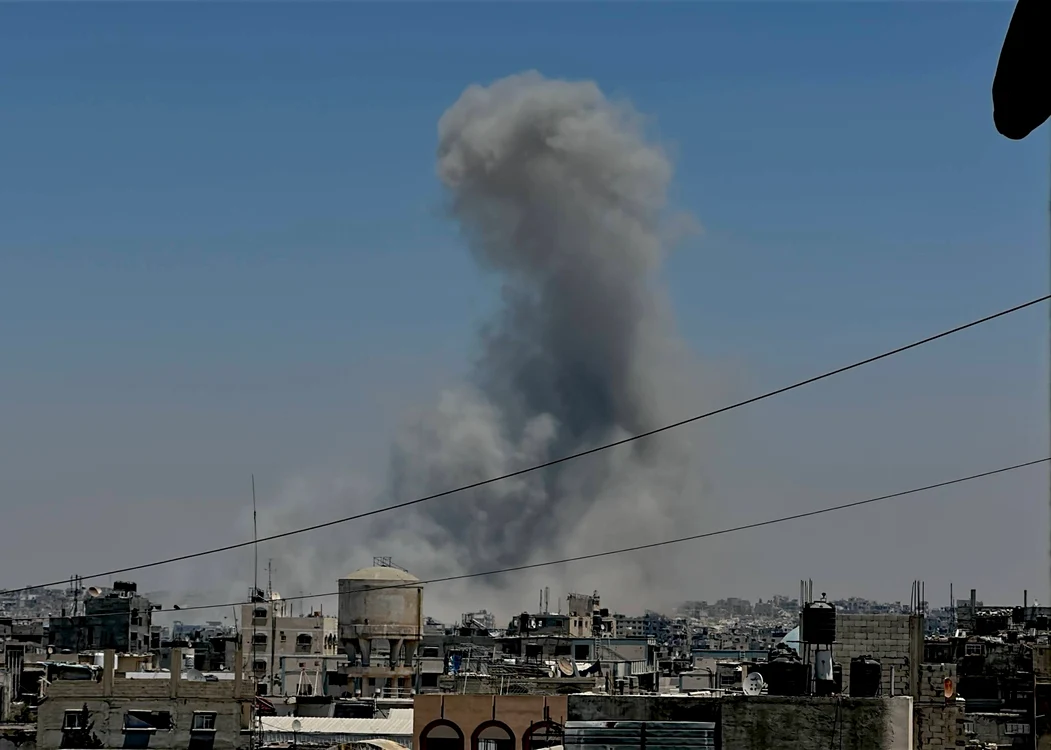 Bombardamente în Fâșia Gaza FOTO PROFIMEDIA 