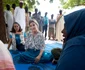Ducesa Sophie la granița cu Sudanul