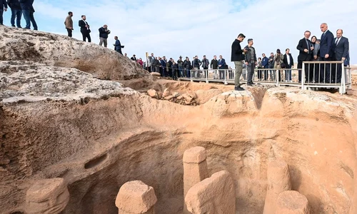 Noi descoperiri realizate la Gobeklitepe (© Facebook / Türkiye Cumhuriyeti Kültür ve Turizm Bakanlığı)