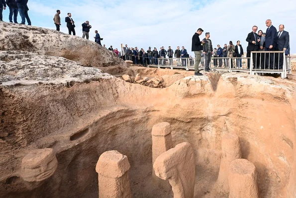 Noi descoperiri realizate la Gobeklitepe (© Facebook / Türkiye Cumhuriyeti Kültür ve Turizm Bakanlığı)
