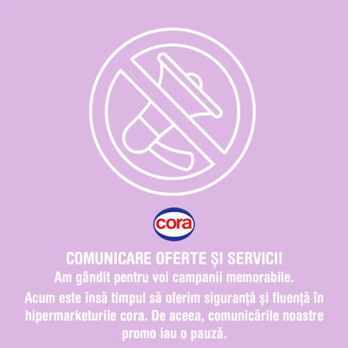 cora renuntare promotii