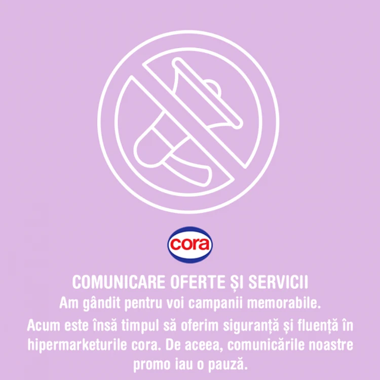 cora renuntare promotii