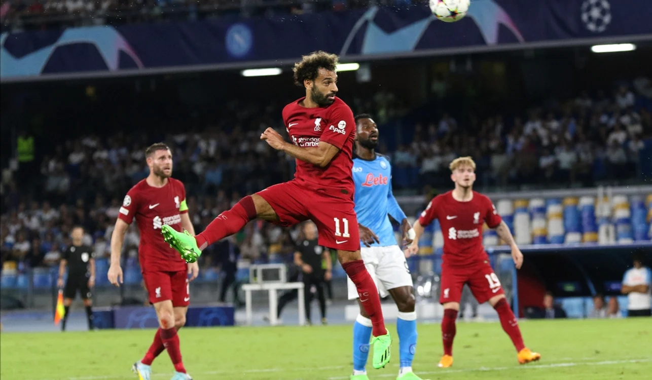 Liverpool a capitulat în fața lui Napoli, în Liga Campionilor (FOTO: EPA)