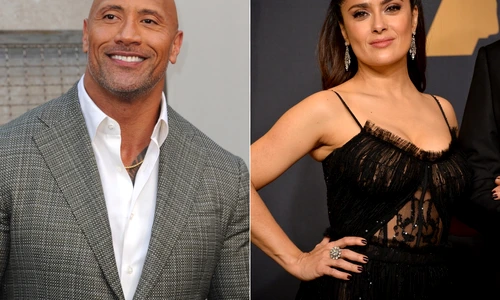 The Rock, Salma Hayek  jpg