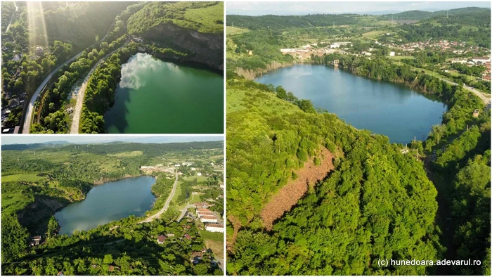 Lacul Teliuc din Hunedoara. Foto: Daniel Guță. ADEVĂRUL
