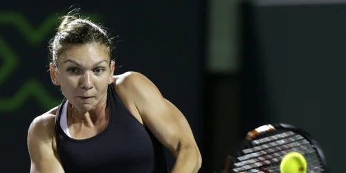 Simona Halep la Miami FOTO AP