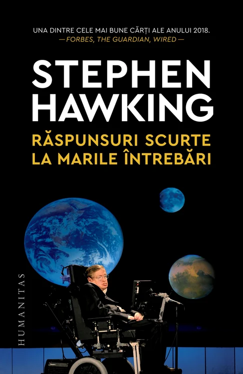 răspunsuri scurte la marile intrebari_Stephen Hawking_copertă