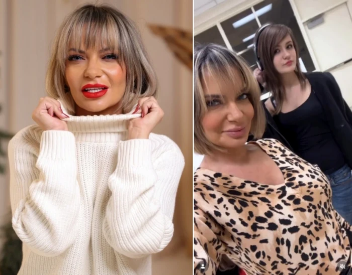 Andreea Antonescu, alături de fiica ei, Sienna / Foto: Instagram