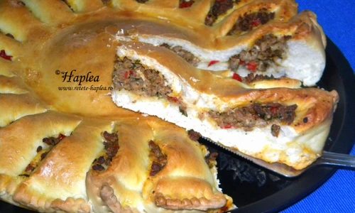 placinta floare cu carne tocata poza 16 jpeg