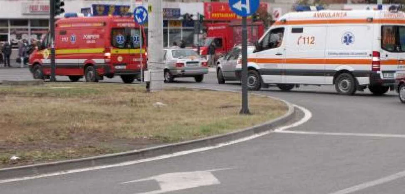 Victimele au fost transportate la Spitalul Judeţean