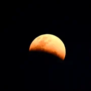 Eclipsă de lună în Africa de Sud FOTO Profimedia