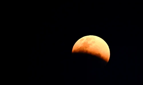 Eclipsă de lună în Africa de Sud FOTO Profimedia