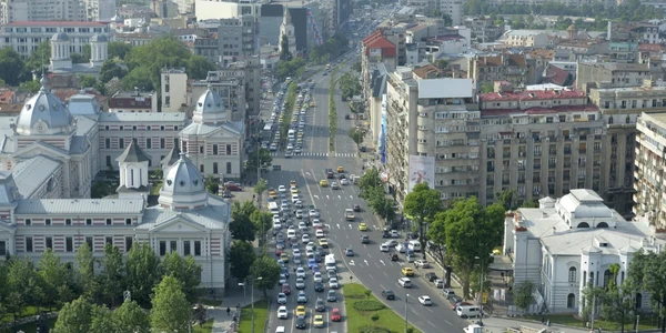 Trafic Bucureşti FOTO Mediafax