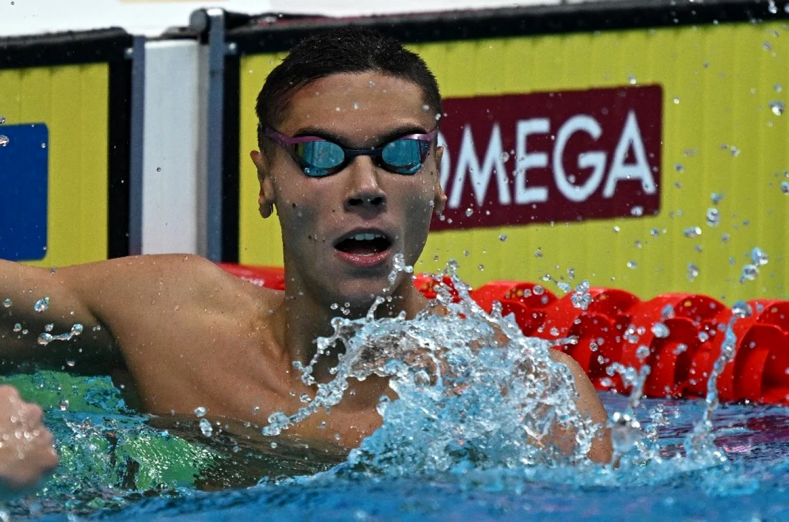 David Popovici - 22 iun 2022 / FOTO AFP