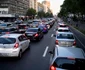 Coloane de mașini, în București Foto: Inquam Photos Octav Ganea
