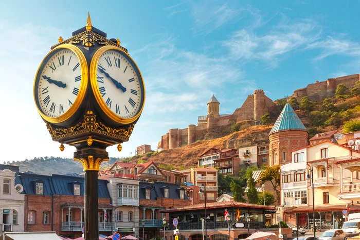 Vedere din centrul orașului Tbilisi, Georgia FOTO SHUTTERSTOCK